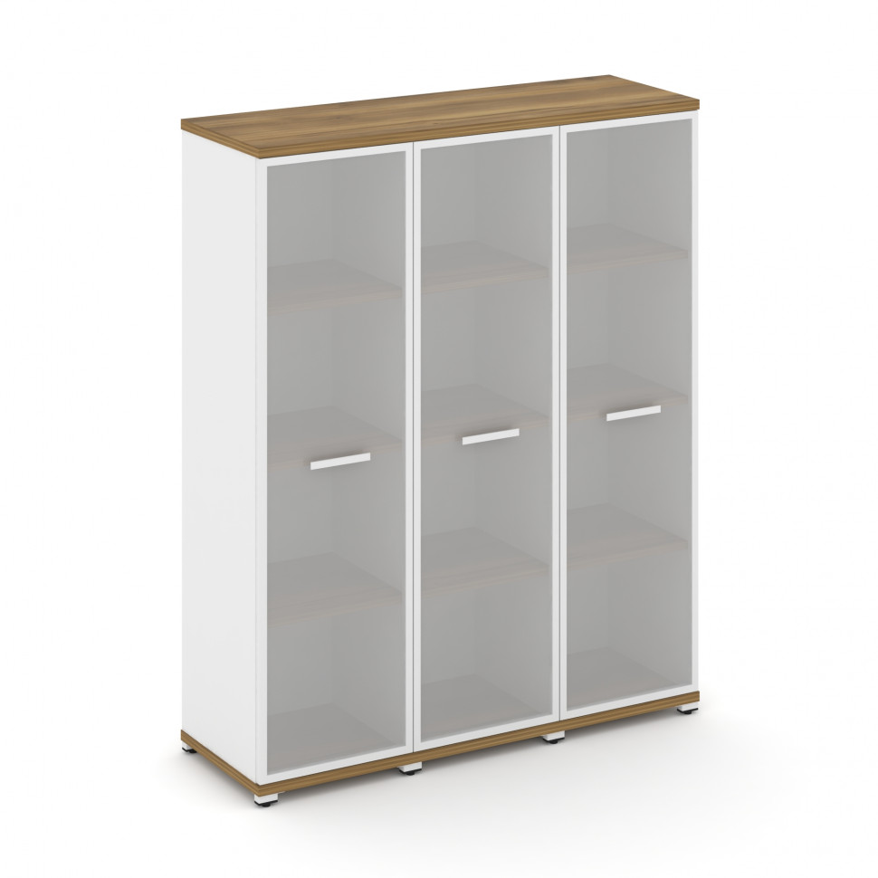 Concept Шкаф 3 узкие секции, 4 ниши CN.STU-436 RMW W Сандал Янтарный/Белый Бриллиант/Металл Белый/Са Concept Шкаф 3 узкие секции, 4 ниши CN.STU-436 RMW W Сандал Янтарный/Белый Бриллиант/Металл Белый/Са