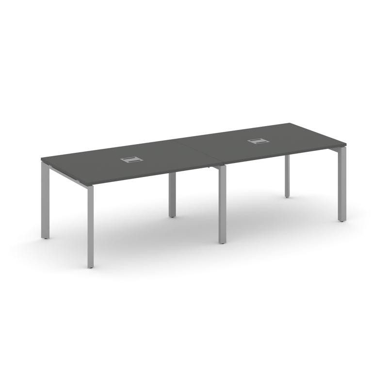 Style Project Стол переговорный SN-59P.SPRG-013 Антрацит/Металл Серый 2760*980*750