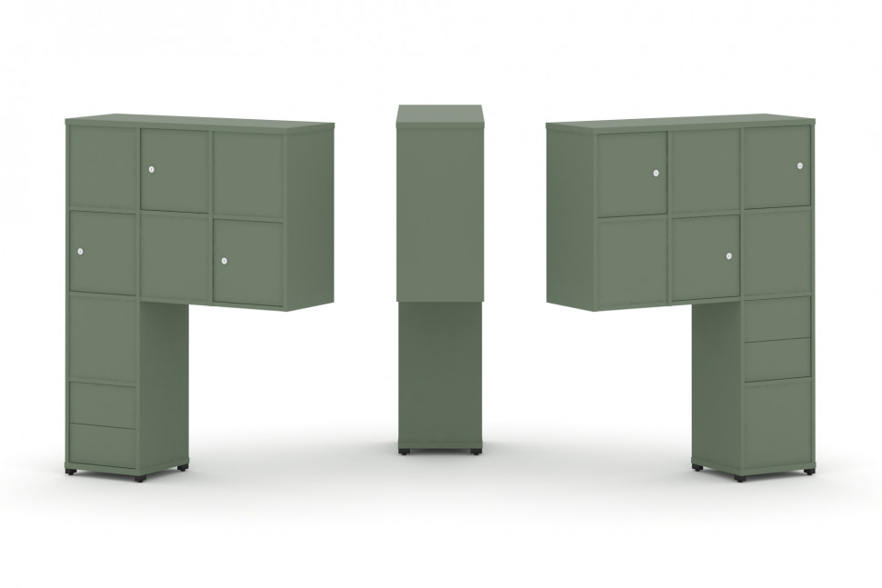 Concept Надставка высокая CN.DNV-004 Кобо/Металл Черный 1099*350*1486