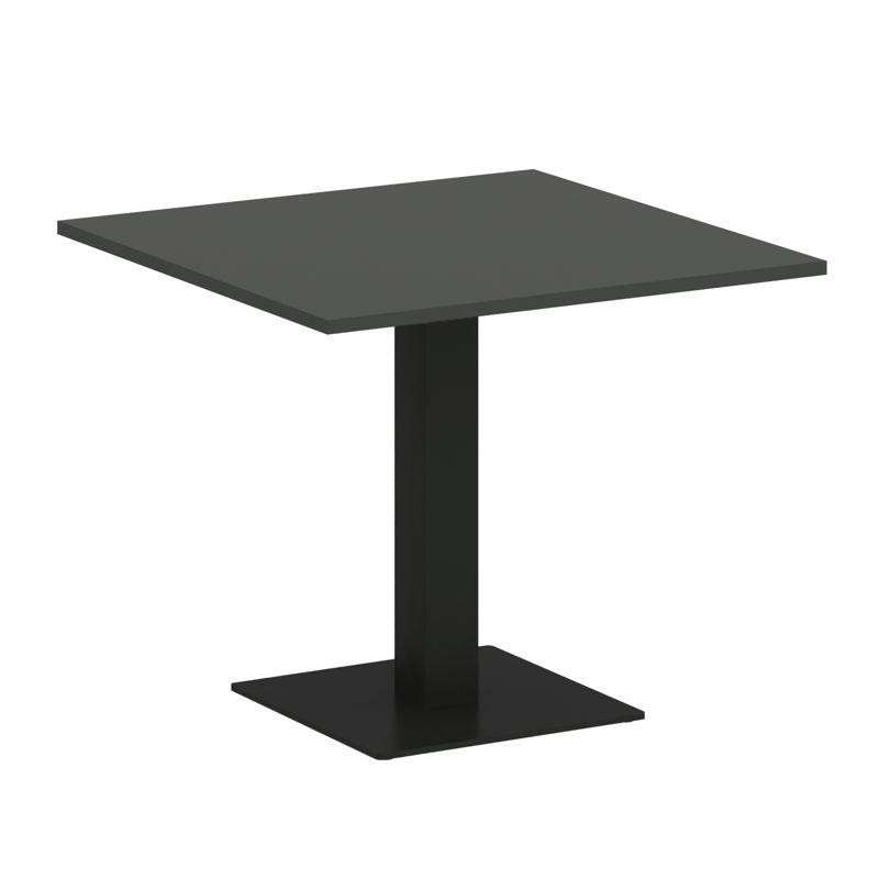 Riva Стол квадратный А.СПРГ-2 Антрацит NEW/Металл Черный 900*900*750