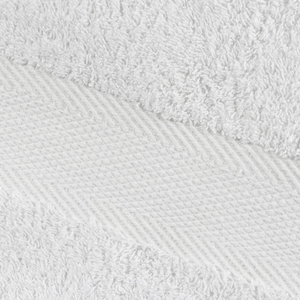 Набор полотенец махровых бордюр 440 г/м2, 50х90 белый, 10шт