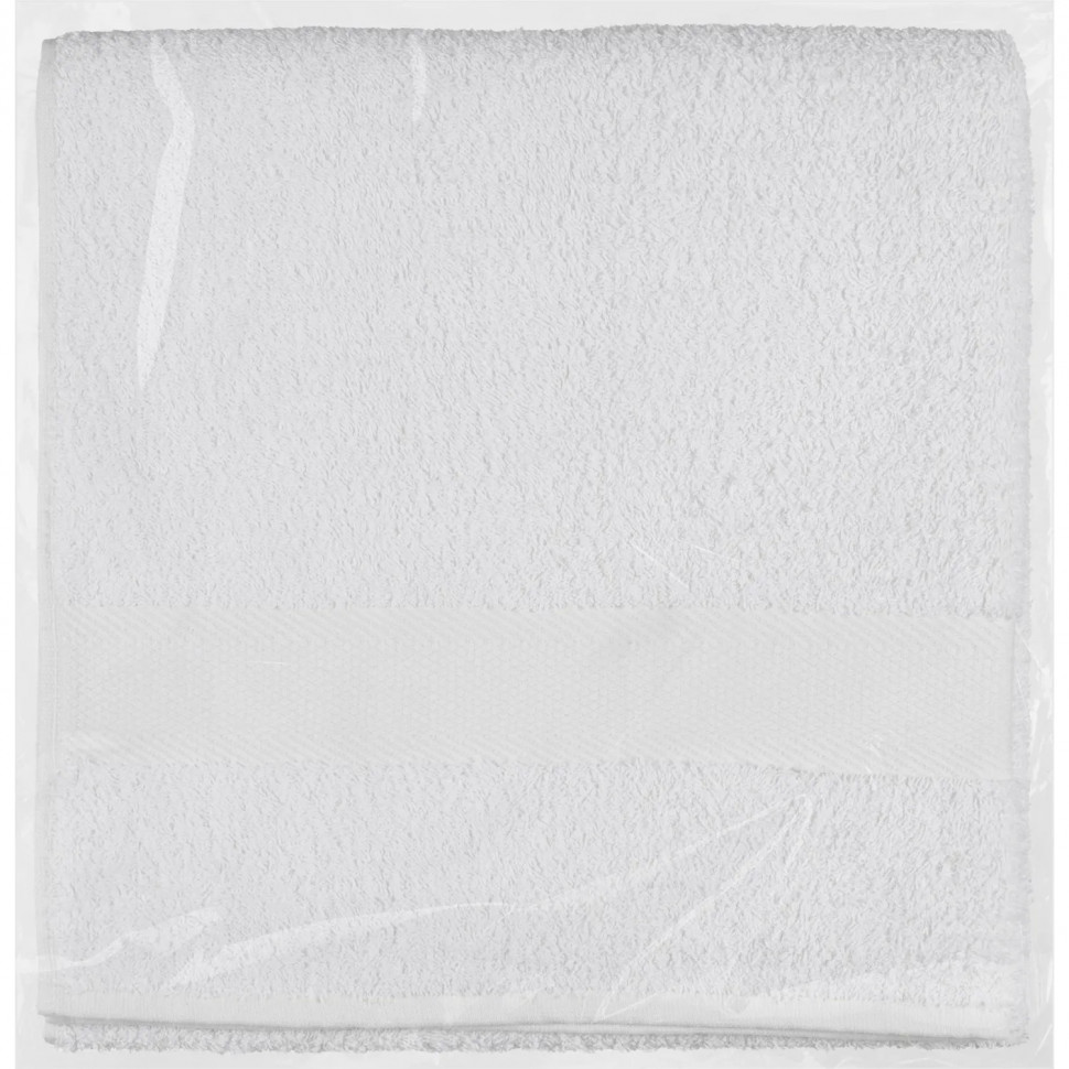 Набор полотенец махровых бордюр 440 г/м2, 50х90 белый, 10шт