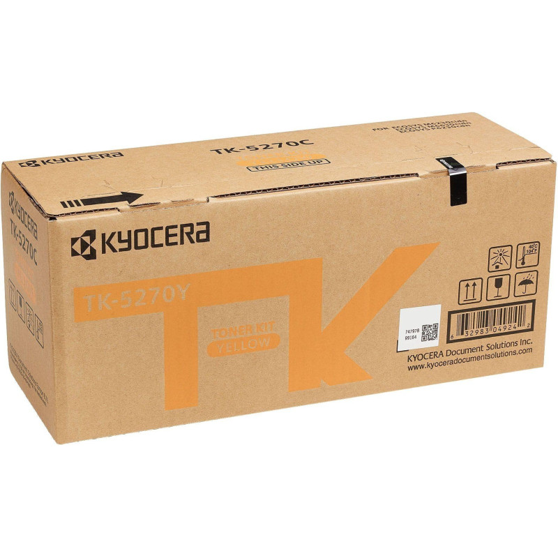 Тонер-картридж Kyocera TK-5270Y жел. для P6230/6630 Тонер-картридж Kyocera TK-5270Y жел. для P6230/6630