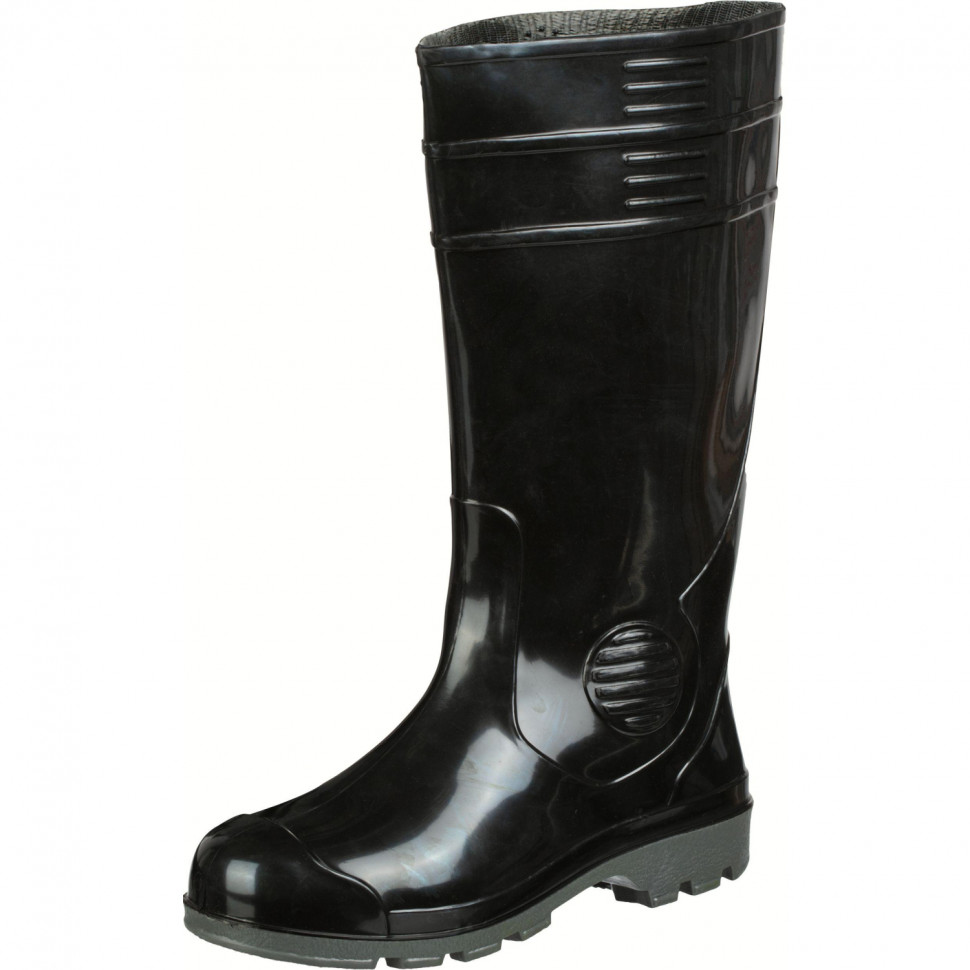 Сапоги мужские цв.черный мод.431 (р.42) ПВХ