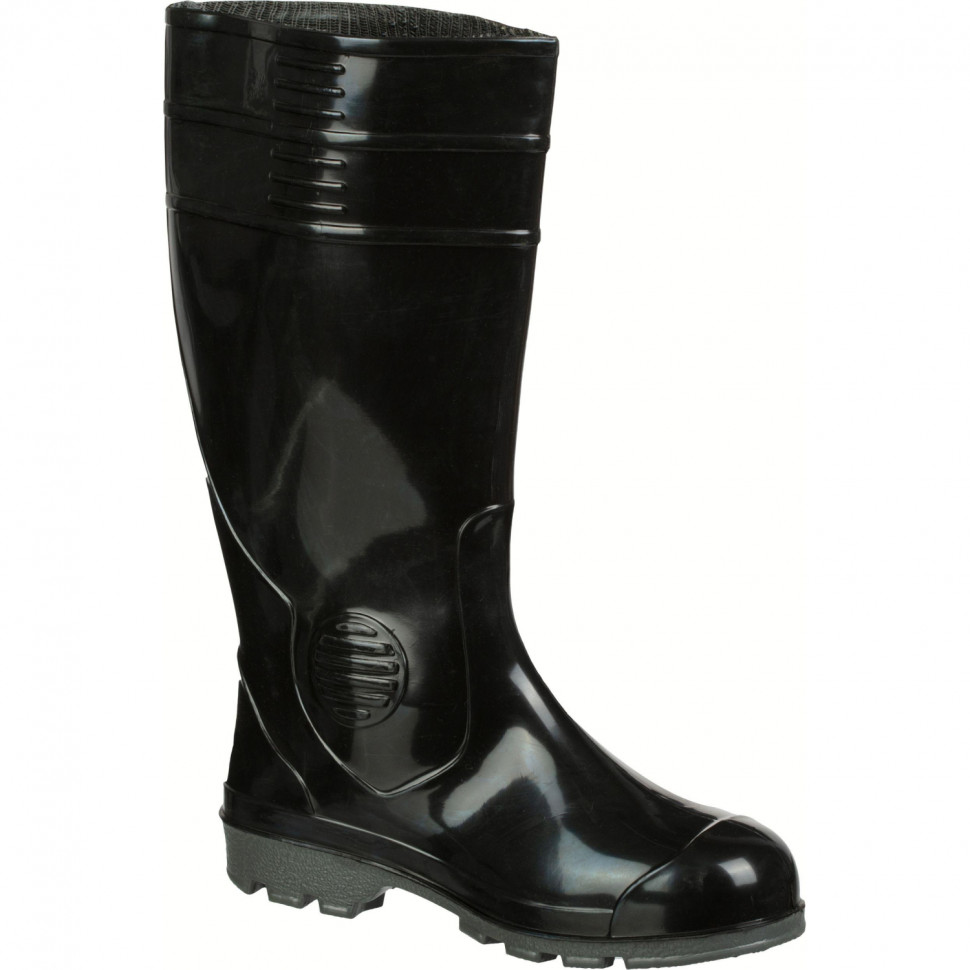 Сапоги мужские цв.черный мод.431 (р.42) ПВХ