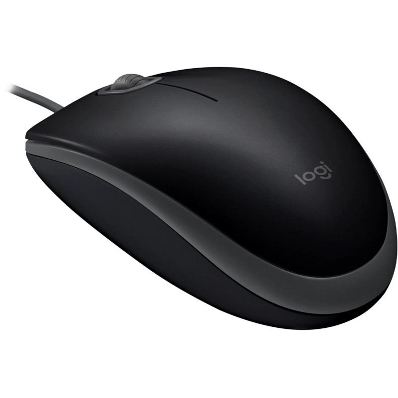 Мышь компьютерная Logitech M110 черная (910-005502/910-005490)