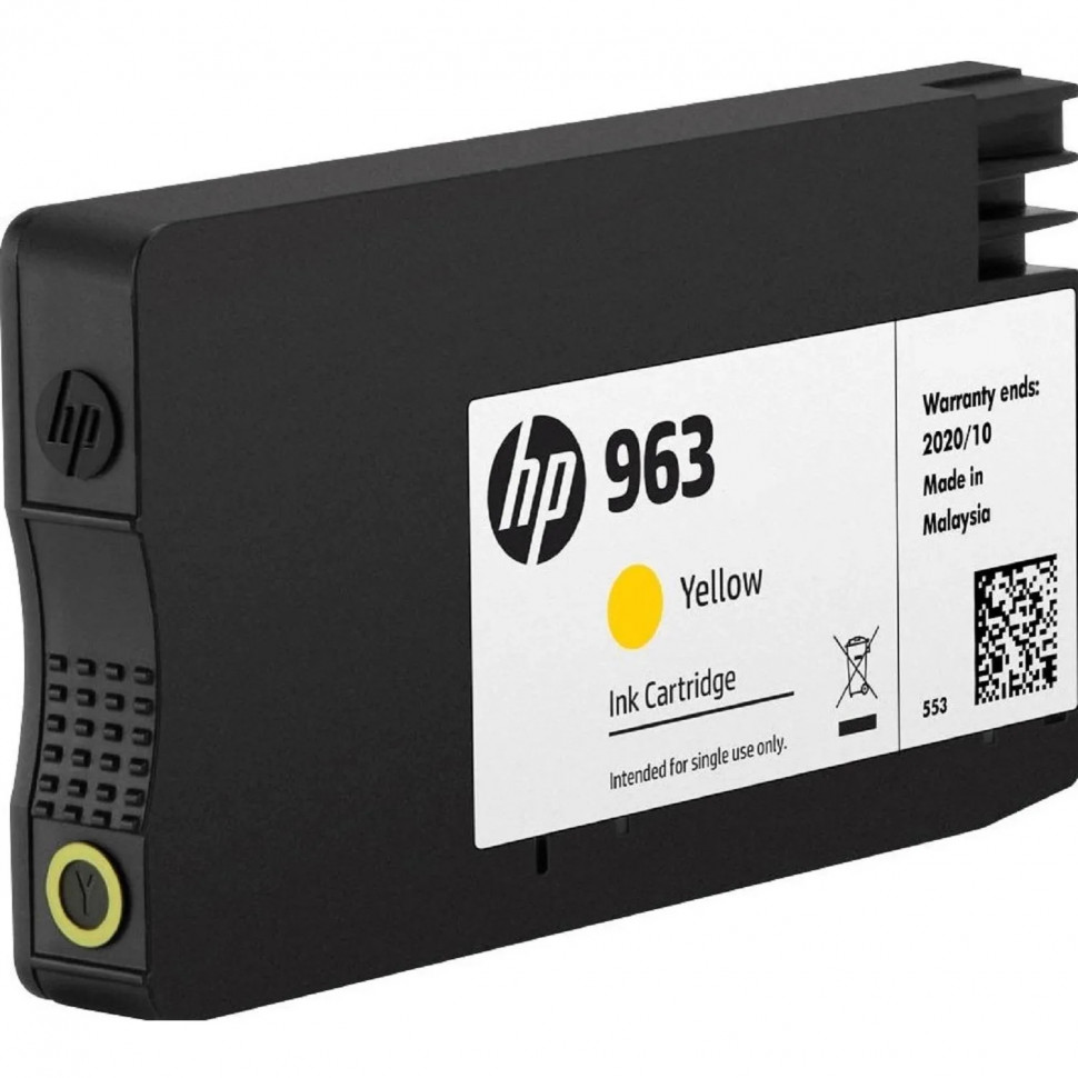 Картридж струйный HP 963 3JA25AE жел. для OJ Pro 9010/9020 Картридж струйный HP 963 3JA25AE жел. для OJ Pro 9010/9020