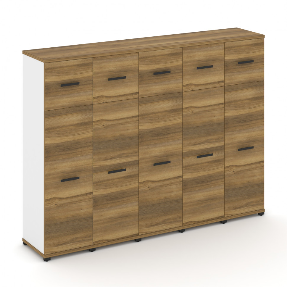 Concept Шкаф 5 узких секций, 4 ниши CN.STU-454 B Сандал Янтарный/Белый Бриллиант/Металл Черный 2084* Concept Шкаф 5 узких секций, 4 ниши CN.STU-454 B Сандал Янтарный/Белый Бриллиант/Металл Черный 2084*