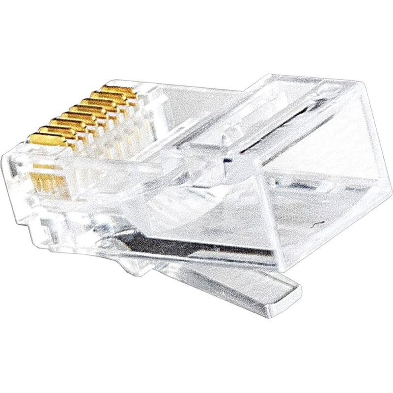 Коннектор ExeGate RJ-45 кат.5 (8P8C) под одножильный (100шт/уп)&lt;EX158091RUS