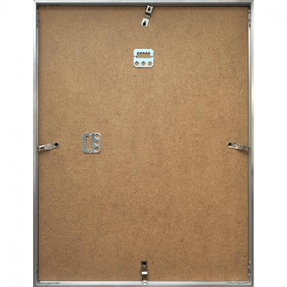 Рамка алюминиевая, 30х40, серебро, PS стекло