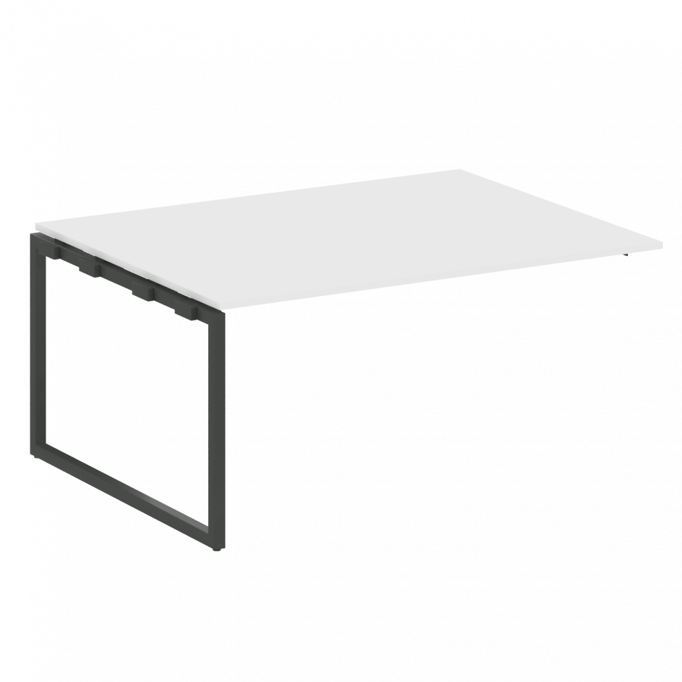 Metal System Quattro Проходной элемент перег. стола на О-образном м/к 40БО.ППРГ-4 Белый/Металл Антра Metal System Quattro Проходной элемент перег. стола на О-образном м/к 40БО.ППРГ-4 Белый/Металл Антра