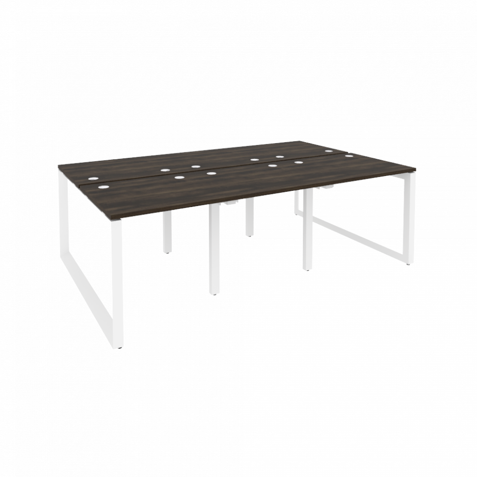 Onix Рабочая станция на О-образном м/к O.MO-D.RS-6.0.7 Дуб Мали/Металл Белый 2340*1475*750 Onix Рабочая станция на О-образном м/к O.MO-D.RS-6.0.7 Дуб Мали/Металл Белый 2340*1475*750