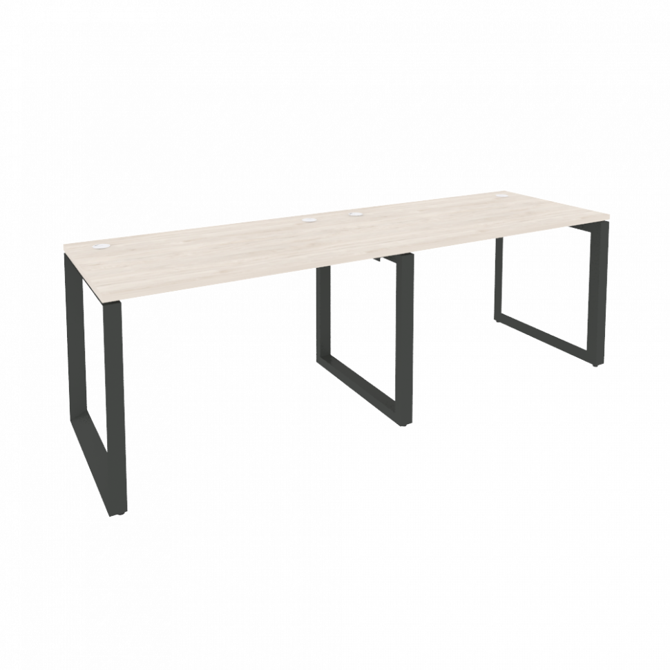 Onix Рабочая станция на О-образном м/к O.MO-RS-2.2.7 Денвер Светлый/Металл Антрацит 2360*720*750