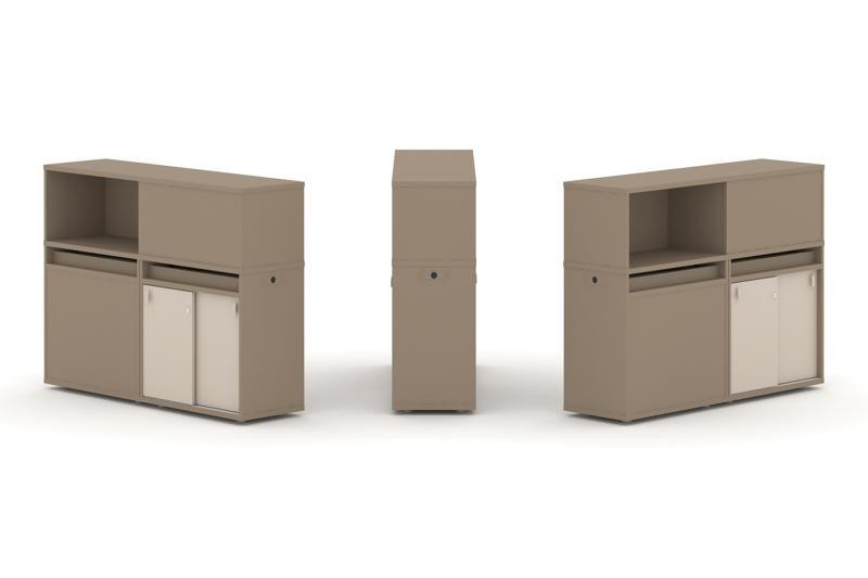 Estetica Набор №20. Тумба двойная+низкая надставка ES.NB.2N-20 Латте/Капучино 1500*410*1135 Estetica Набор №20. Тумба двойная+низкая надставка ES.NB.2N-20 Латте/Капучино 1500*410*1135