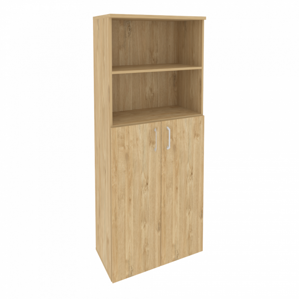 Onix Шкаф высокий широкий O.ST-1.6 Тиквуд Светлый 800*420*1977