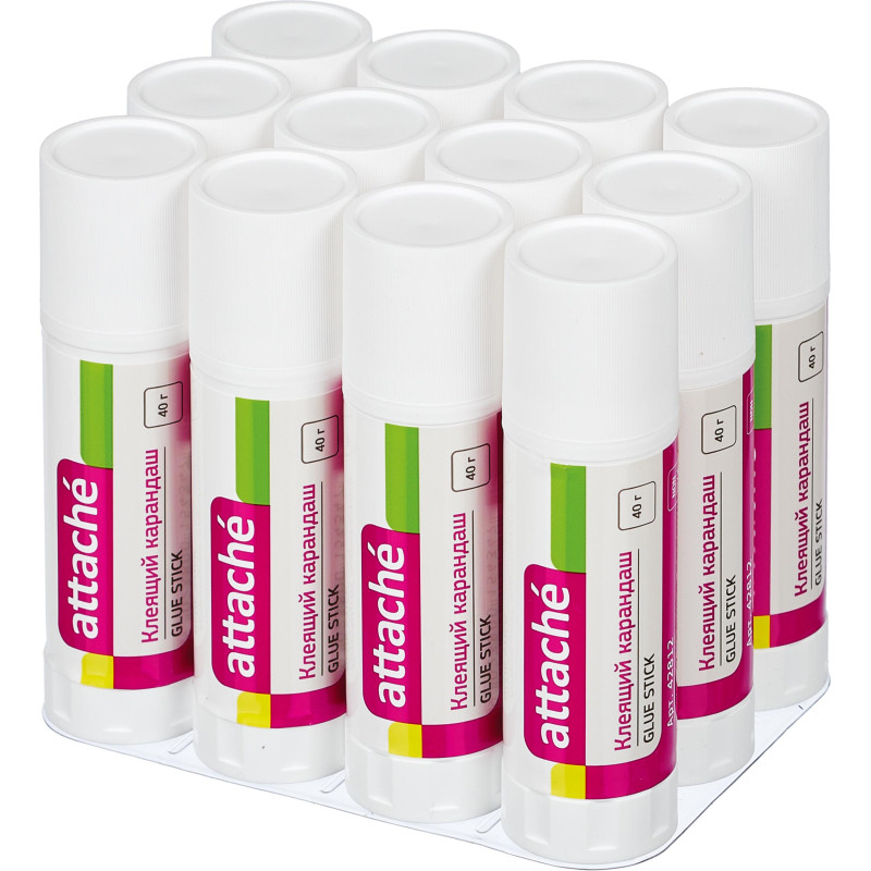 Клей-карандаш 40г ATTACHE 'EXTRA' 15434