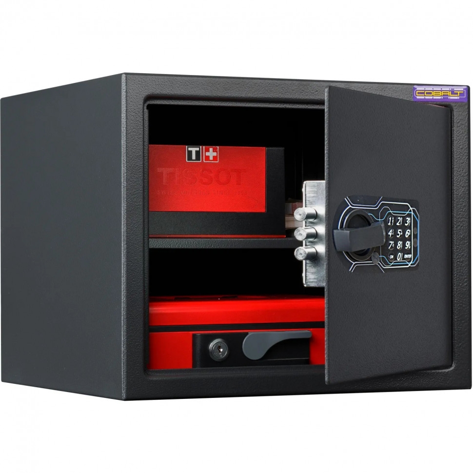 Сейф COBALT RUS-27 EL мебельный, электр.зам.