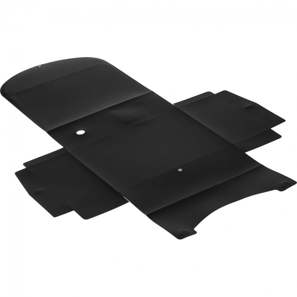 Короб архивный на кнопке Attache 120 мм пластик,черная полоска