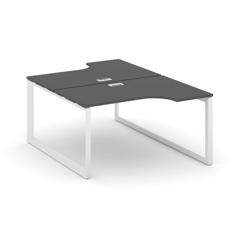 Style Project Рабочая станция эргономичная SN-59O.DRPA-021 Антрацит/Металл Белый/Белый Заглушка 1380