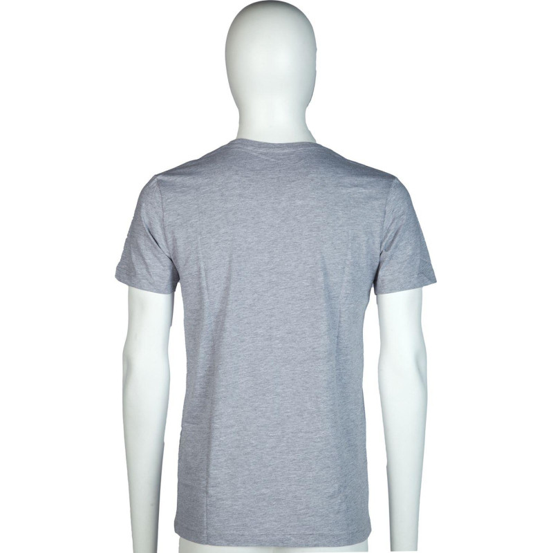 Футболка (160 г.) с кор.рукавом серый меланж (XL)