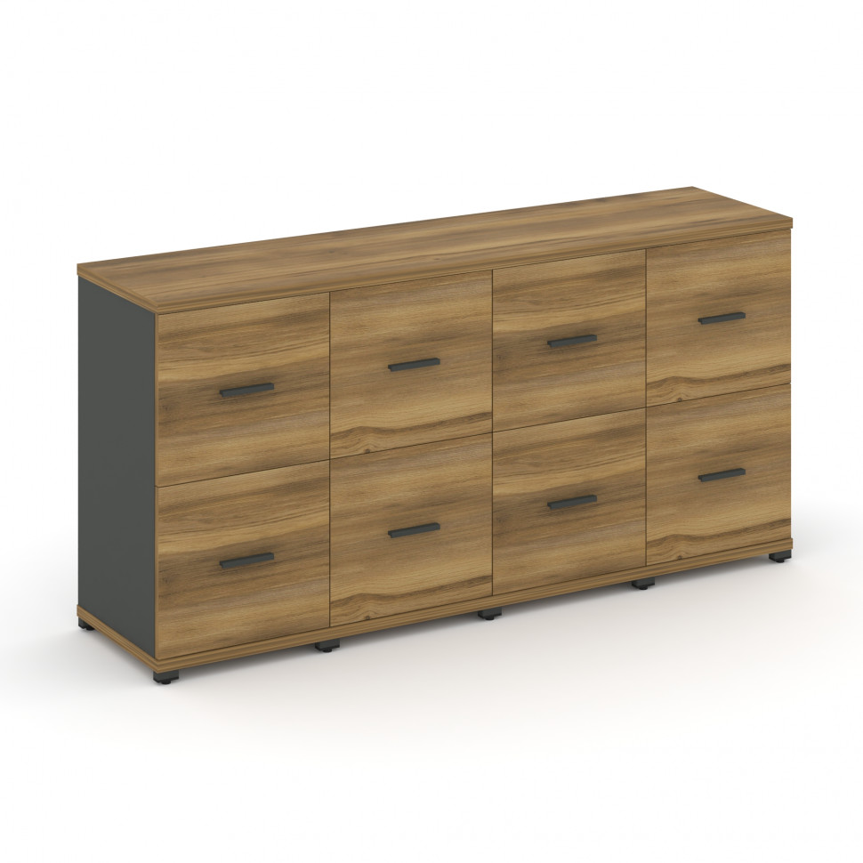 Concept Шкаф 4 узкие секции, 2 ниши CN.STU-242 A Сандал Янтарный/Антрацит/Металл Антрацит 1668*420*8 Concept Шкаф 4 узкие секции, 2 ниши CN.STU-242 A Сандал Янтарный/Антрацит/Металл Антрацит 1668*420*8