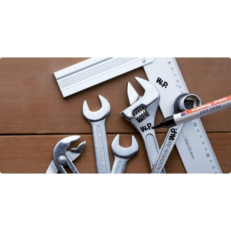 Маркер лаковый EDDING E-750/2 красный 2-4мм, мет. корп