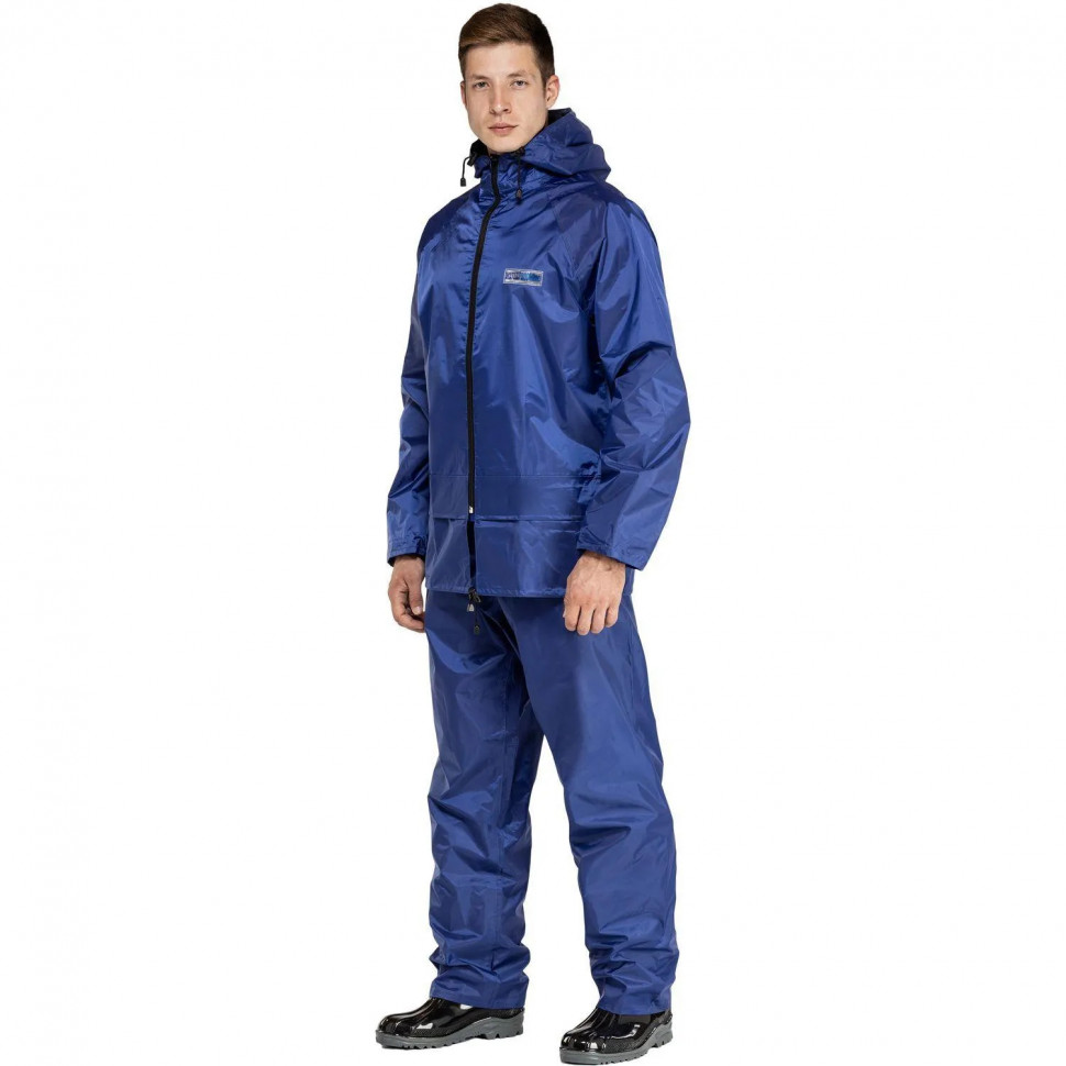 Костюм влагозащитный ПВХ Poseidon син 52-54/170-176