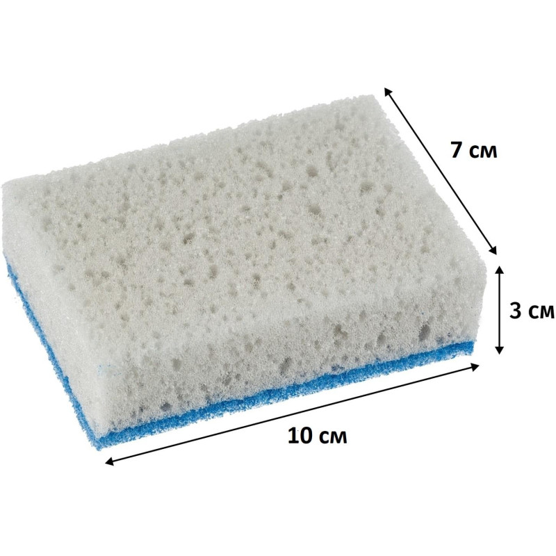 Губки для мытья посуды YORK бактерия стоп антибактериальные 5шт/уп