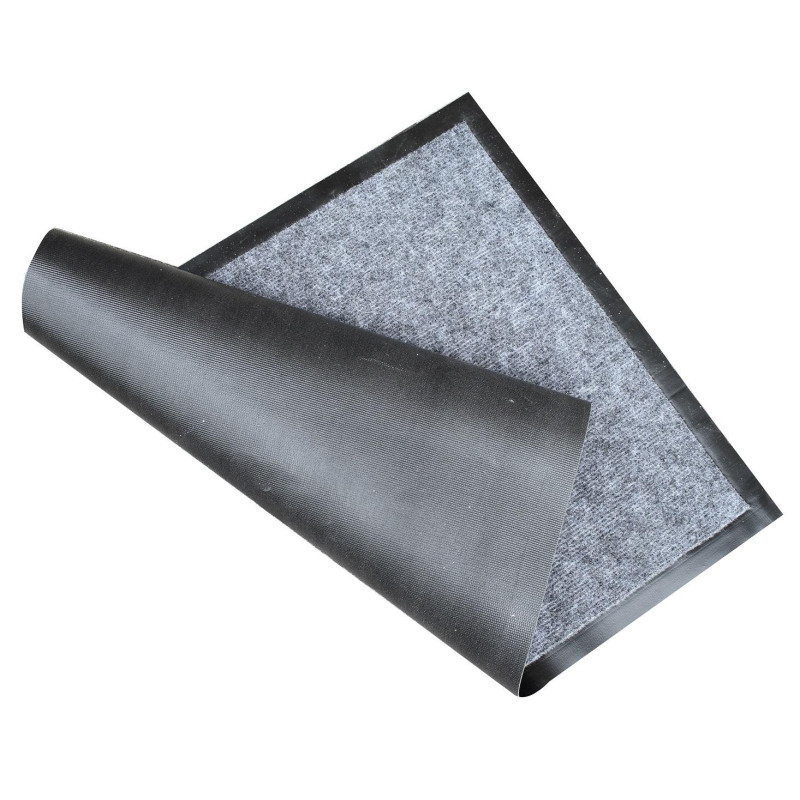 Коврик входной влаговпитывающий 500х800 мм серый