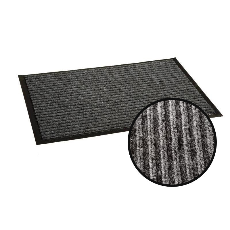 Коврик входной влаговпитывающий 500х800 мм серый