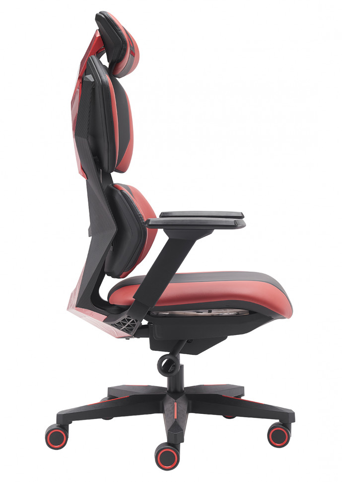 Геймерское кресло Everprof Tiger (Тайгер) Экокожа Красный