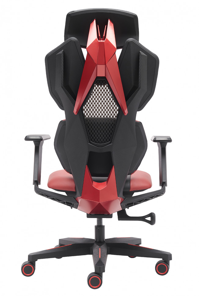 Геймерское кресло Everprof Tiger (Тайгер) Экокожа Красный