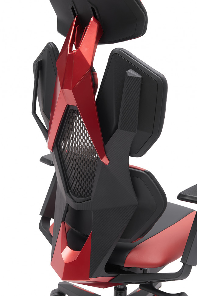 Геймерское кресло Everprof Tiger (Тайгер) Экокожа Красный