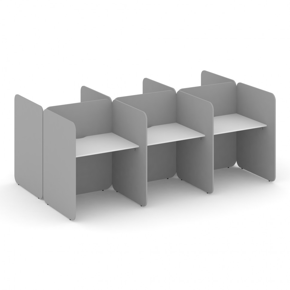 Bell Комплект №8 KCB.K-008 Белый Бриллиант/Серый 2412*1800*1200