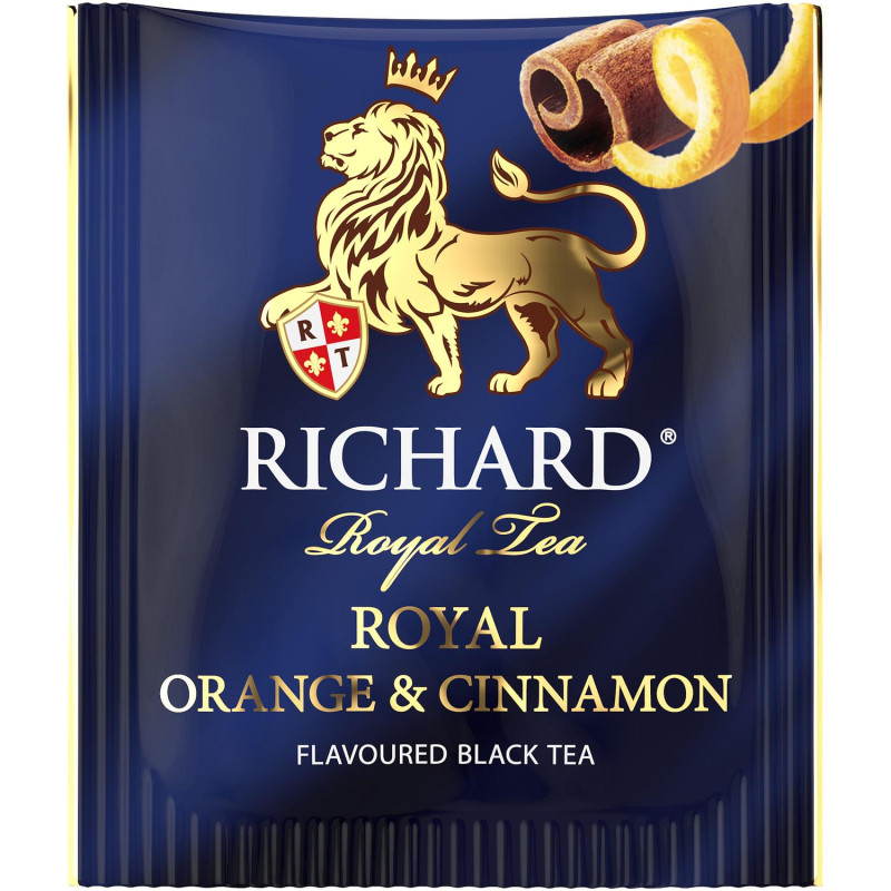 Чай Richard Royal Orange&amp;Cinnamon черн., 25 пак, 14143