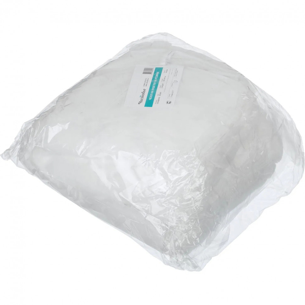 Чехол на кушетку на резинке спанбонд 200x90, белый (10шт/уп)