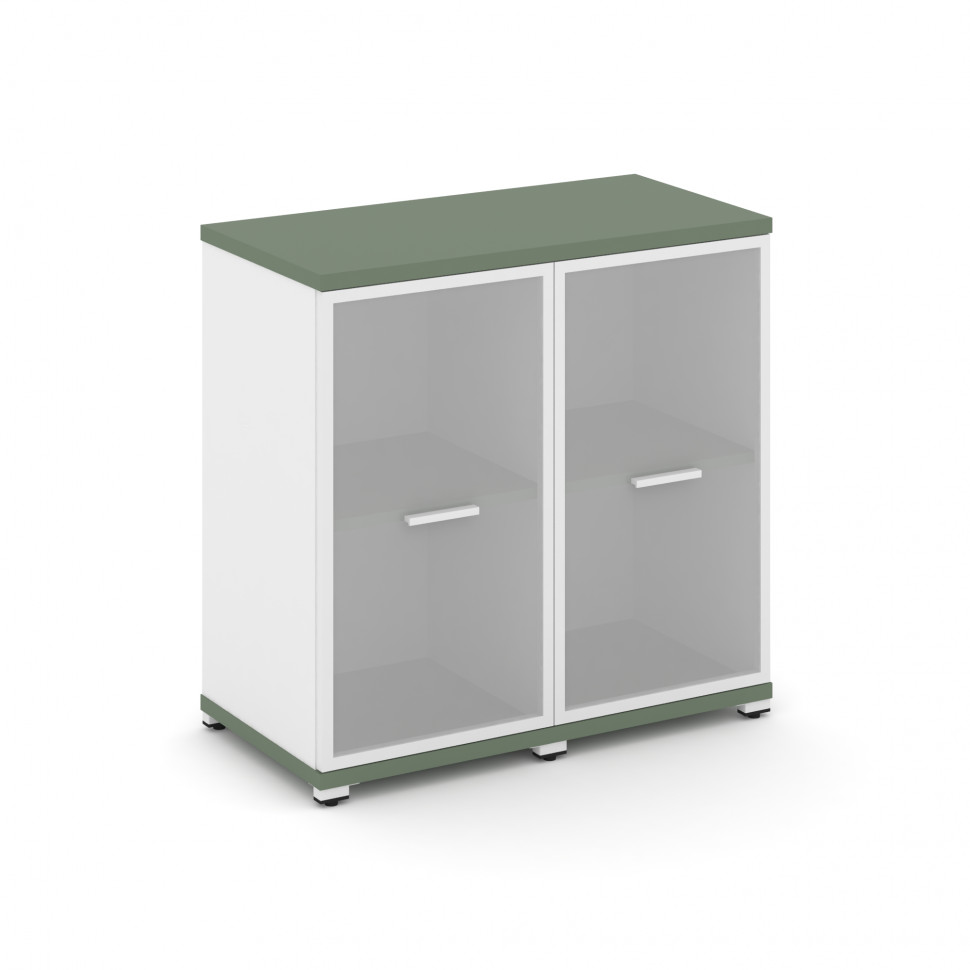 Concept Шкаф 2 узкие секции, 2 ниши CN.STU-223 RMW W Кобо/Белый Бриллиант/Металл Белый/Сатин 836*420