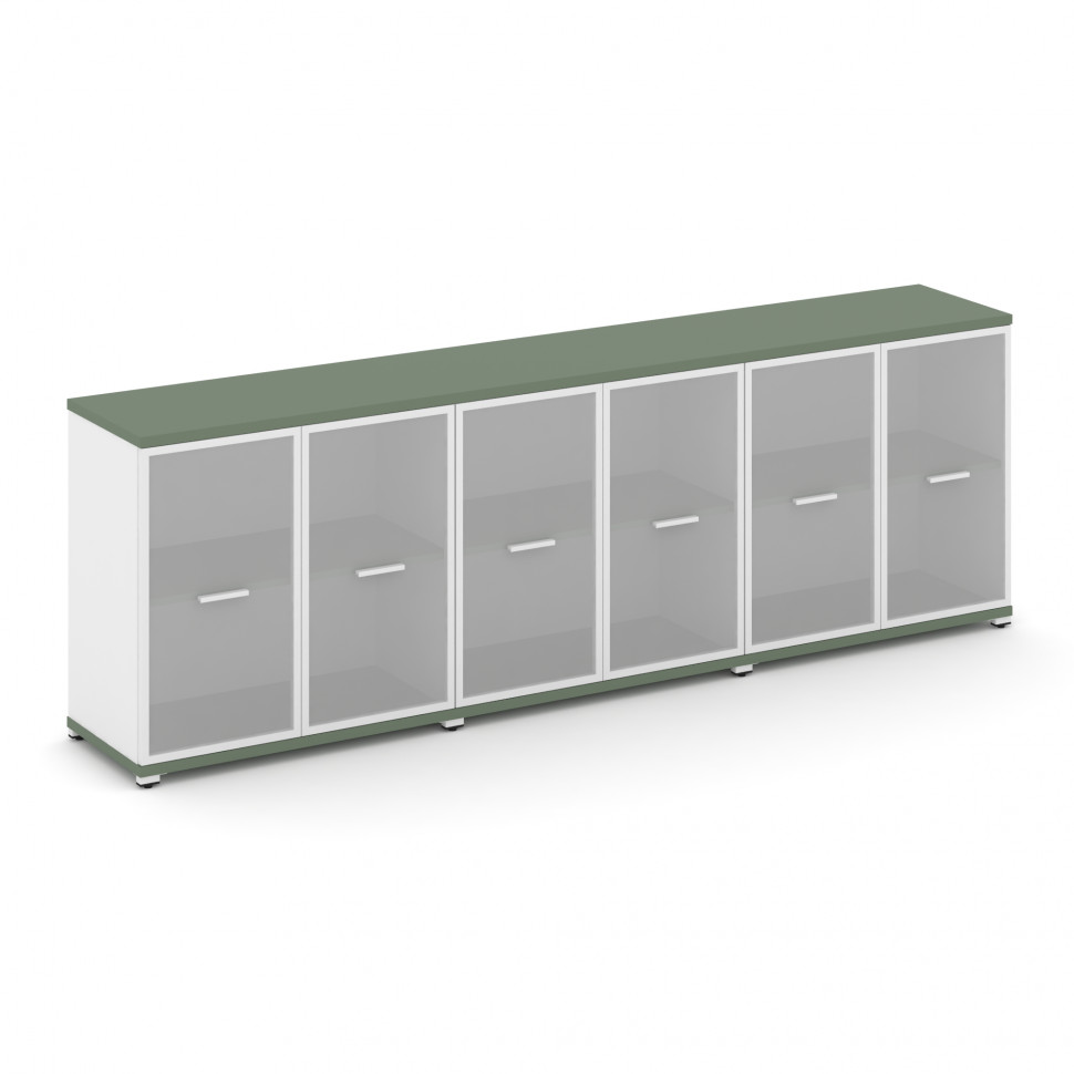 Concept Шкаф 3 широкие секции, 2 ниши CN.STS-233 RMW W Кобо/Белый Бриллиант/Металл Белый/Сатин 2500* Concept Шкаф 3 широкие секции, 2 ниши CN.STS-233 RMW W Кобо/Белый Бриллиант/Металл Белый/Сатин 2500*