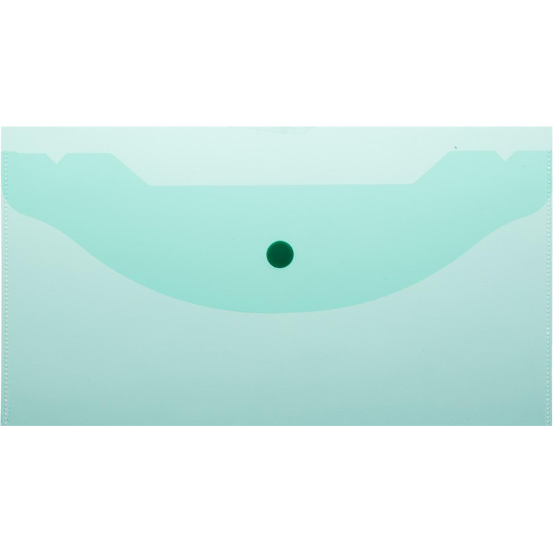 Папка-конверт на кнопке А6 135x250мм,Attache 180мкм, ассорти, 10шт.уп