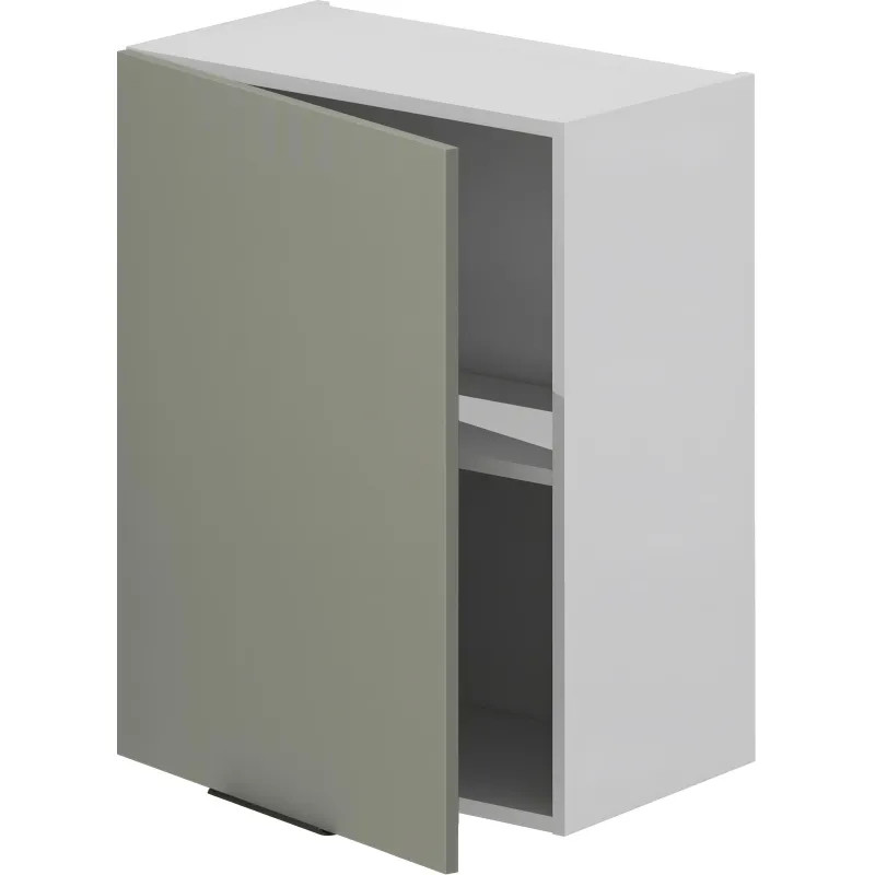 Шкаф SP_VOK полка 1 дверь W1D_72_40 (339 Платин. зелён)