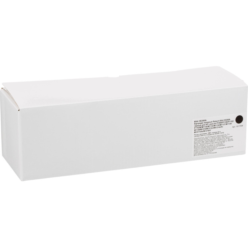 Картридж лазерный Retech 85A CE285A чер. для HP LJ P1102/P1102w
