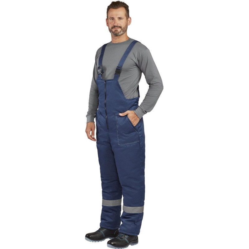 Полукомбинезон рабочий зимний м з32-ПК син смес 44-46 170-176 (Арсенал-СП)