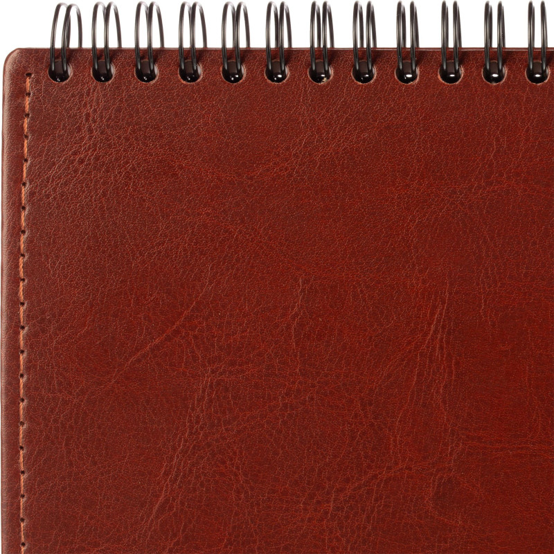 Планинг датированный 2026, коричн, 303х150 мм, 120стр, Agenda