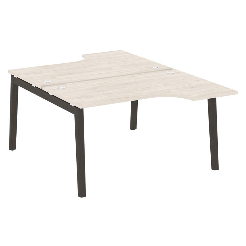 Onix Wood Рабочая станция OW.D.SA-2 Денвер Светлый/Дуб Темный/Металл Антрацит 1380*1995*750 (1475/46