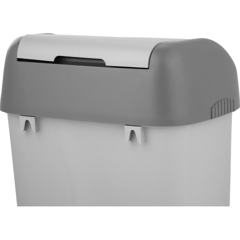 Контейнер для мусора подвесное 14л с качающейся крышкой 327