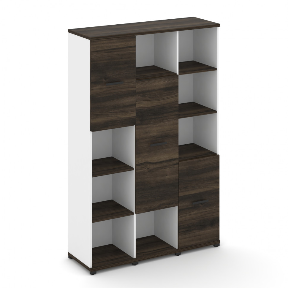 Concept Набор №533.U CN.STUN-533 B Дуб Мали/Белый Бриллиант/Металл Черный 1252*420*1922