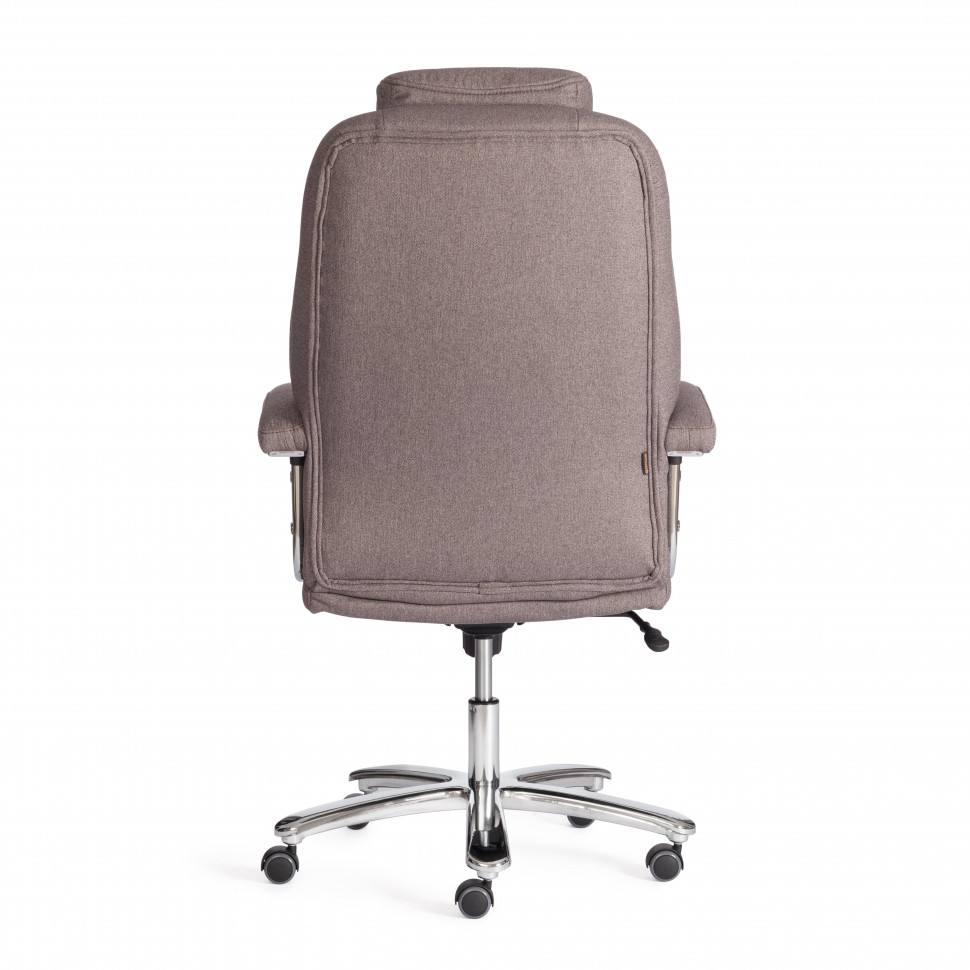 Кресло Trust (max) ткань рогожка Nice, мокко (серо-бежевая)