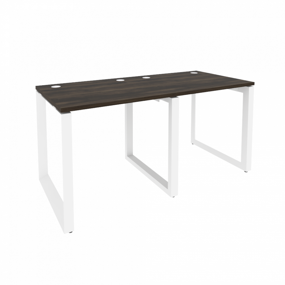 Onix Рабочая станция на О-образном м/к O.MO-RS-2.0.7 Дуб Мали/Металл Белый 1560*720*750