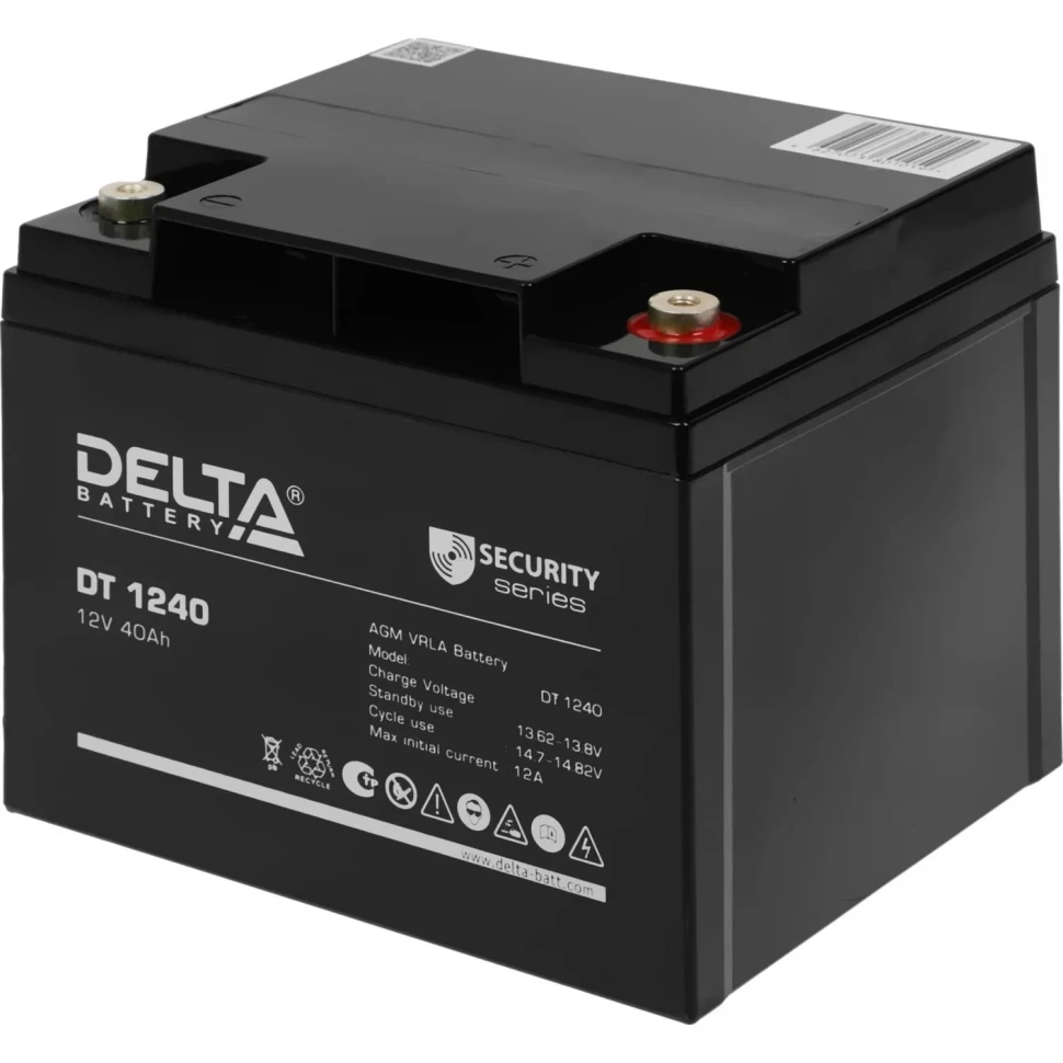 Батарея для ИБП аккумуляторная Delta DT 1240 40 Аxч Батарея для ИБП аккумуляторная Delta DT 1240 40 Аxч
