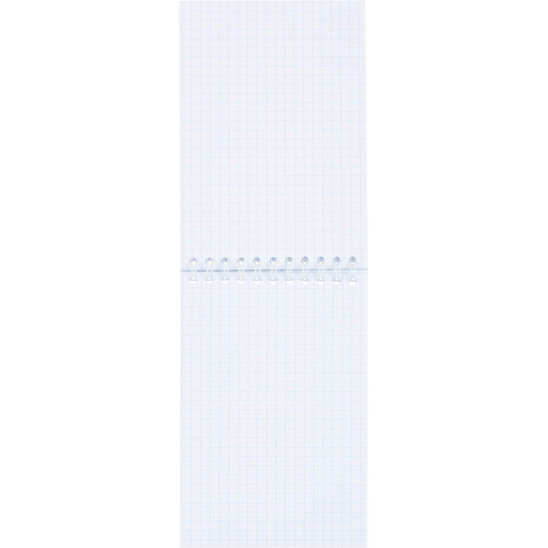 Блокнот А6,80л,кл,греб,карт.обл+УФ-лак Attache Selection FluidФиолетовый